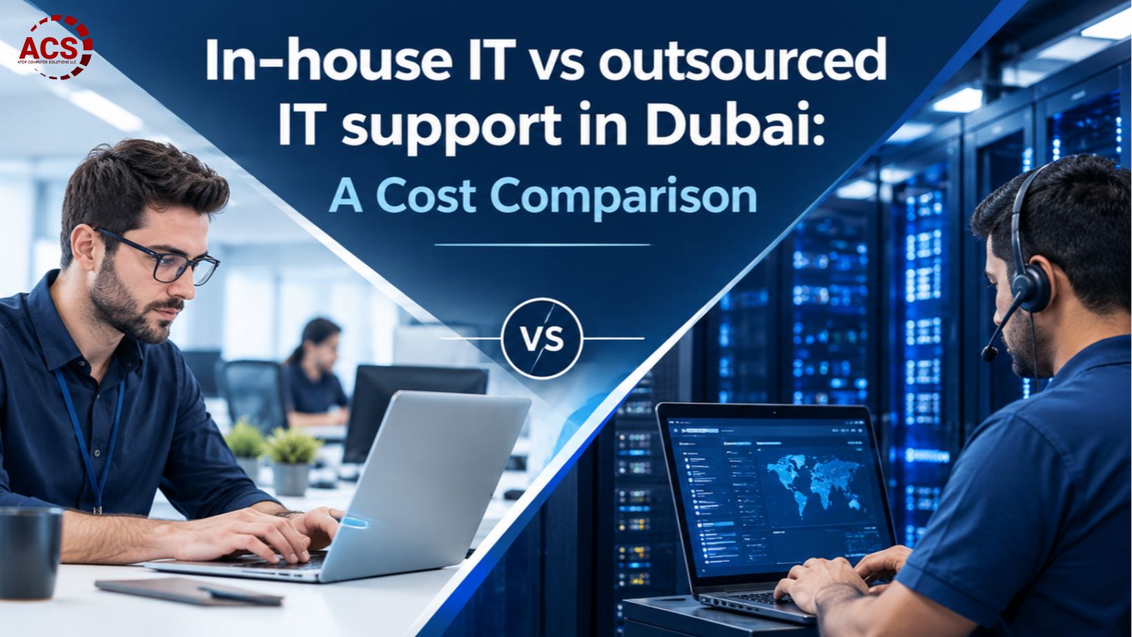 In-house IT vs outsourced IT support in Dubai: A Cost Comparison